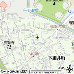 群馬県前橋市下細井町316周辺の地図