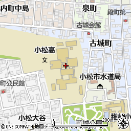 石川県小松市丸内町二ノ丸周辺の地図