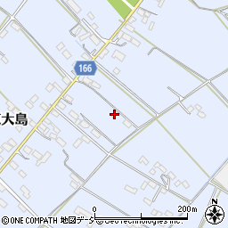 栃木県真岡市東大島1177周辺の地図