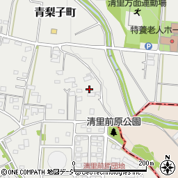 群馬県前橋市青梨子町1287-2周辺の地図