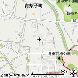 群馬県前橋市青梨子町1278-1周辺の地図