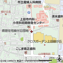 長野病院周辺の地図