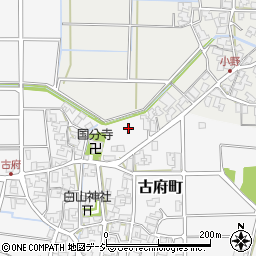 石川県小松市古府町戊周辺の地図