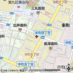 奈良屋銅鉄本店周辺の地図