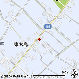栃木県真岡市東大島30周辺の地図