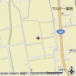 長野県北安曇郡松川村6594周辺の地図