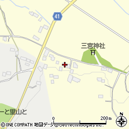 栃木県芳賀郡益子町小泉878周辺の地図