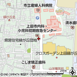 信州上田医療センター宿舎Ｄ棟周辺の地図