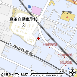 三星商事上田周辺の地図