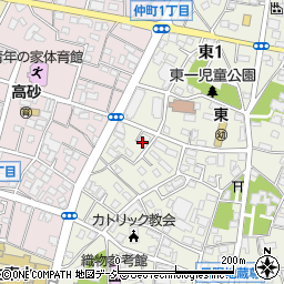 桐生市消防団第七分団周辺の地図