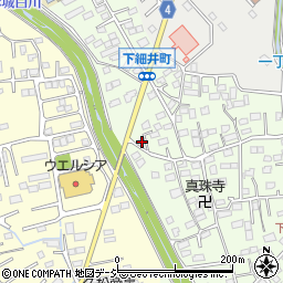 群馬県前橋市下細井町207周辺の地図