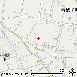 群馬県前橋市青梨子町1233周辺の地図