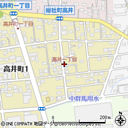 高井一丁目周辺の地図