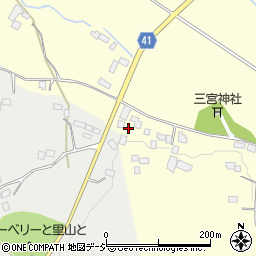 栃木県芳賀郡益子町小泉875周辺の地図