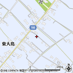 栃木県真岡市東大島1177-21周辺の地図