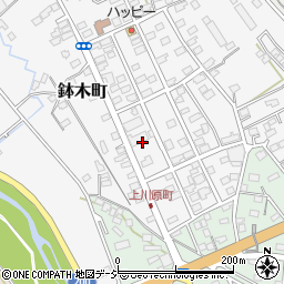栃木県佐野市鉢木町6周辺の地図