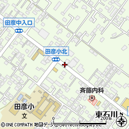 田彦小学校周辺の地図