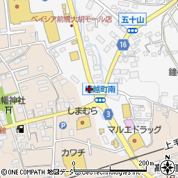 群馬県前橋市堀越町356周辺の地図