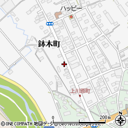 栃木県佐野市鉢木町5-25周辺の地図