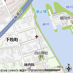 石川県小松市下牧町ホ周辺の地図