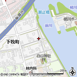 石川県小松市下牧町（ホ）周辺の地図