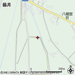 栃木県下都賀郡壬生町藤井周辺の地図
