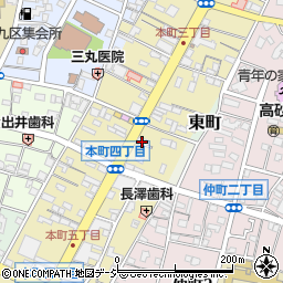 アサクラ生花店　本店周辺の地図