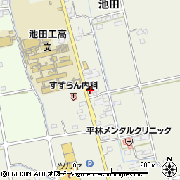 ＥＮＥＯＳ池田ＳＳ周辺の地図