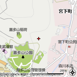 栃木県佐野市嘉多山町周辺の地図
