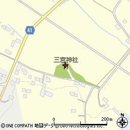 栃木県芳賀郡益子町小泉890周辺の地図