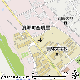 県立農林大学校研修館周辺の地図