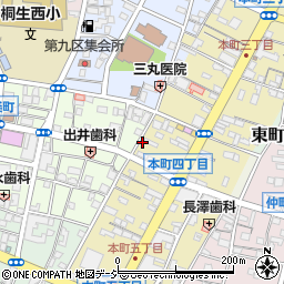 ドクター・ベルツ桐生店周辺の地図