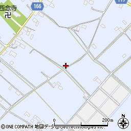 栃木県真岡市東大島686周辺の地図