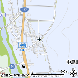 石川県白山市中島町ロ6周辺の地図