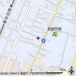栃木県栃木市都賀町升塚81-1周辺の地図