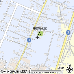 栃木県栃木市都賀町升塚58周辺の地図