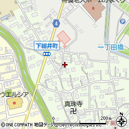 群馬県前橋市下細井町186周辺の地図