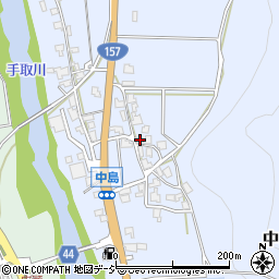 石川県白山市中島町ロ4周辺の地図
