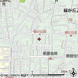 緑ヶ丘アパート周辺の地図