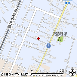 栃木県栃木市都賀町升塚123-18周辺の地図