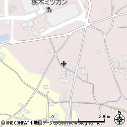 栃木県栃木市大塚町2398-2周辺の地図