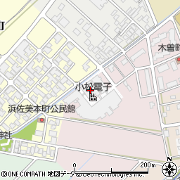 小松電子株式会社　商品部周辺の地図