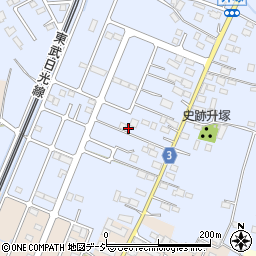 栃木県栃木市都賀町升塚123-16周辺の地図