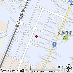栃木県栃木市都賀町升塚123-9周辺の地図