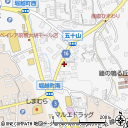 群馬県前橋市堀越町855周辺の地図