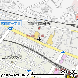 桐生信用金庫　時間外コールセンター周辺の地図