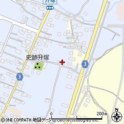栃木県栃木市都賀町升塚52-11周辺の地図