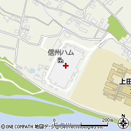 信州ハム本社工場周辺の地図