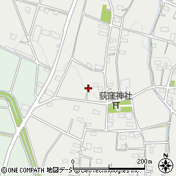 群馬県前橋市荻窪町222周辺の地図