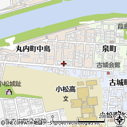 石川県小松市丸内町大手79周辺の地図